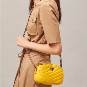 Tory Burch Kira Chevron Small Camera Bag